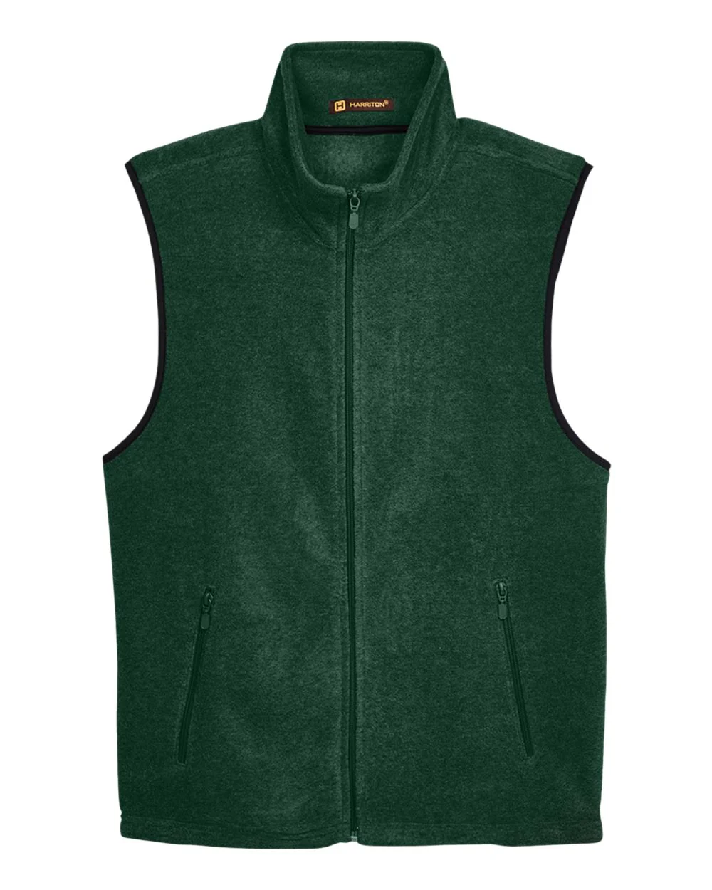 Harriton-M985-Unisex Fleece Full-Zip Vest - Image 12