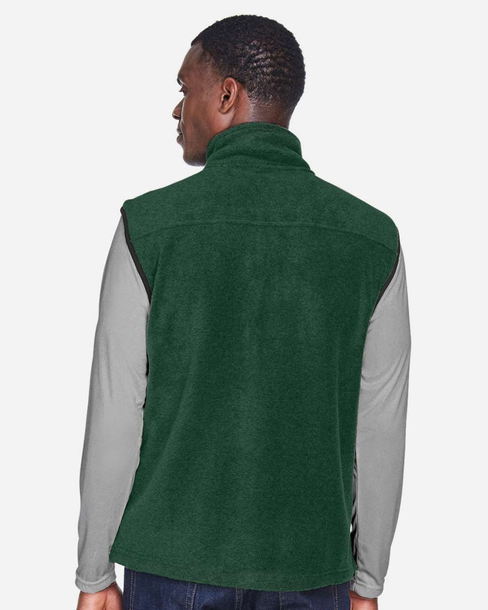 Harriton-M985-Unisex Fleece Full-Zip Vest - Image 16
