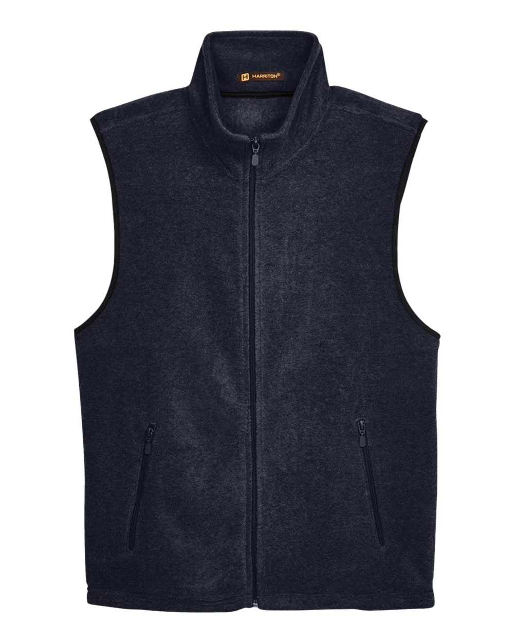 Harriton-M985-Unisex Fleece Full-Zip Vest - Image 17