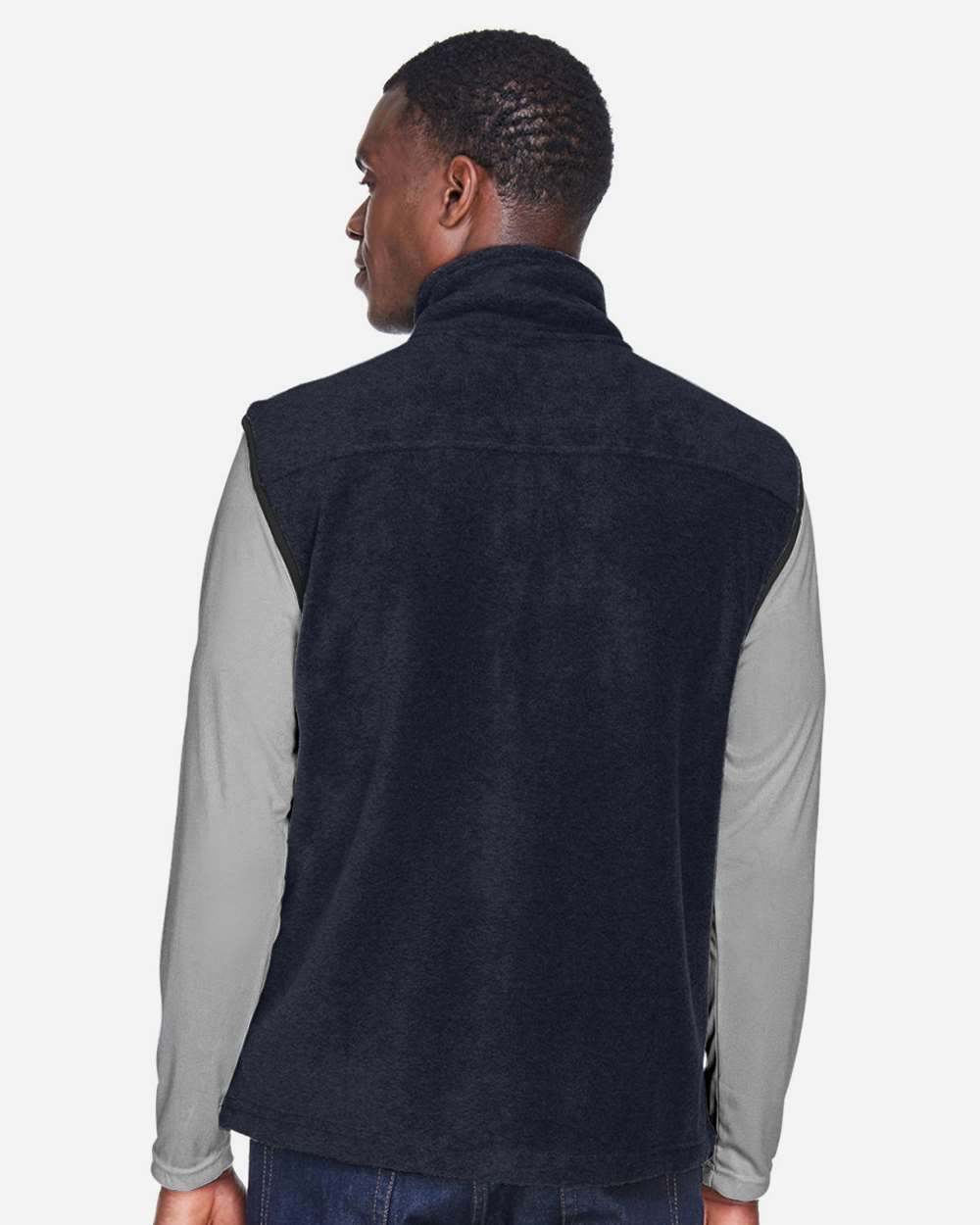 Harriton-M985-Unisex Fleece Full-Zip Vest - Image 21