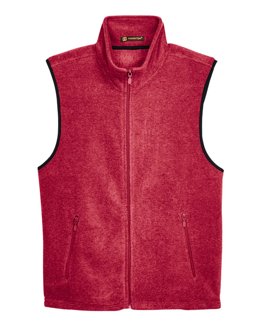 Harriton-M985-Unisex Fleece Full-Zip Vest - Image 22