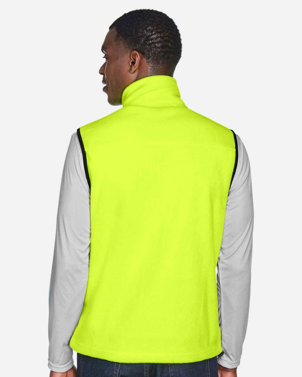 Harriton-M985-Unisex Fleece Full-Zip Vest - Image 36