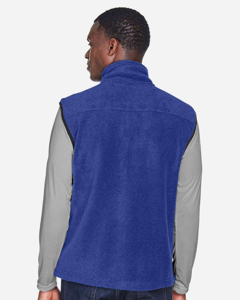 Harriton-M985-Unisex Fleece Full-Zip Vest - Image 41