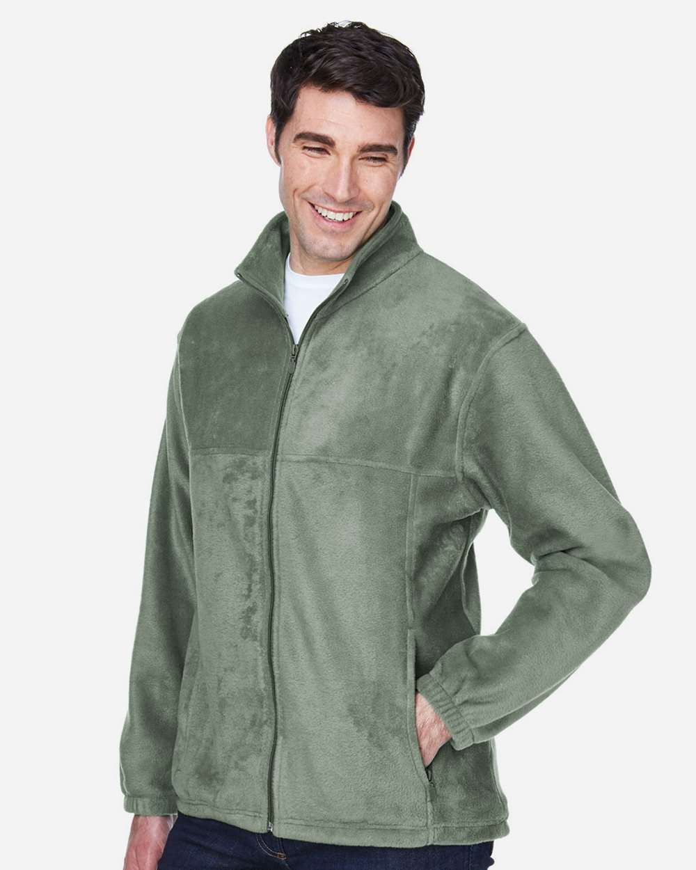 Harriton-M990-Men's Full-Zip Fleece - Image 15