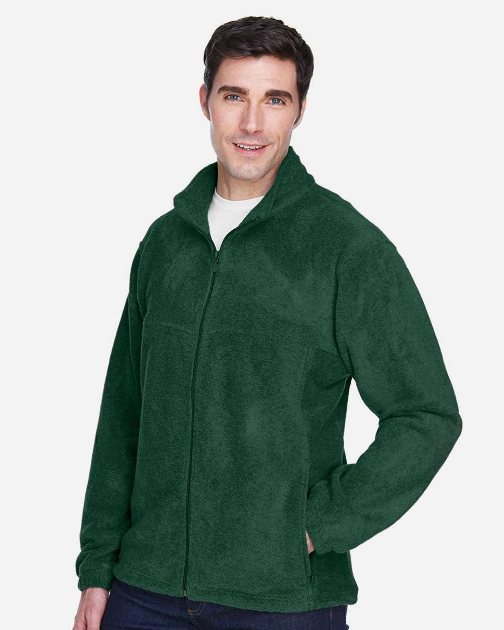 Harriton-M990-Men's Full-Zip Fleece - Image 20