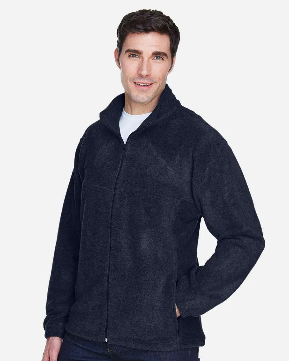 Harriton-M990-Men's Full-Zip Fleece - Image 25