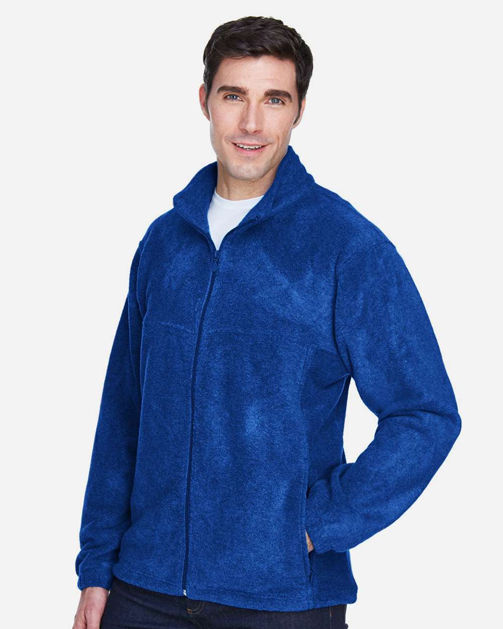 Harriton-M990-Men's Full-Zip Fleece - Image 45