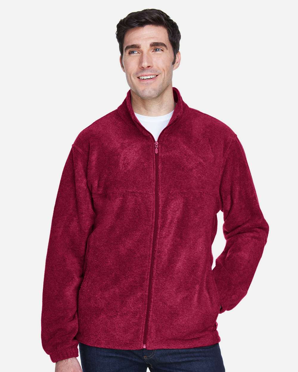 Harriton-M990-Men's Full-Zip Fleece - Image 49