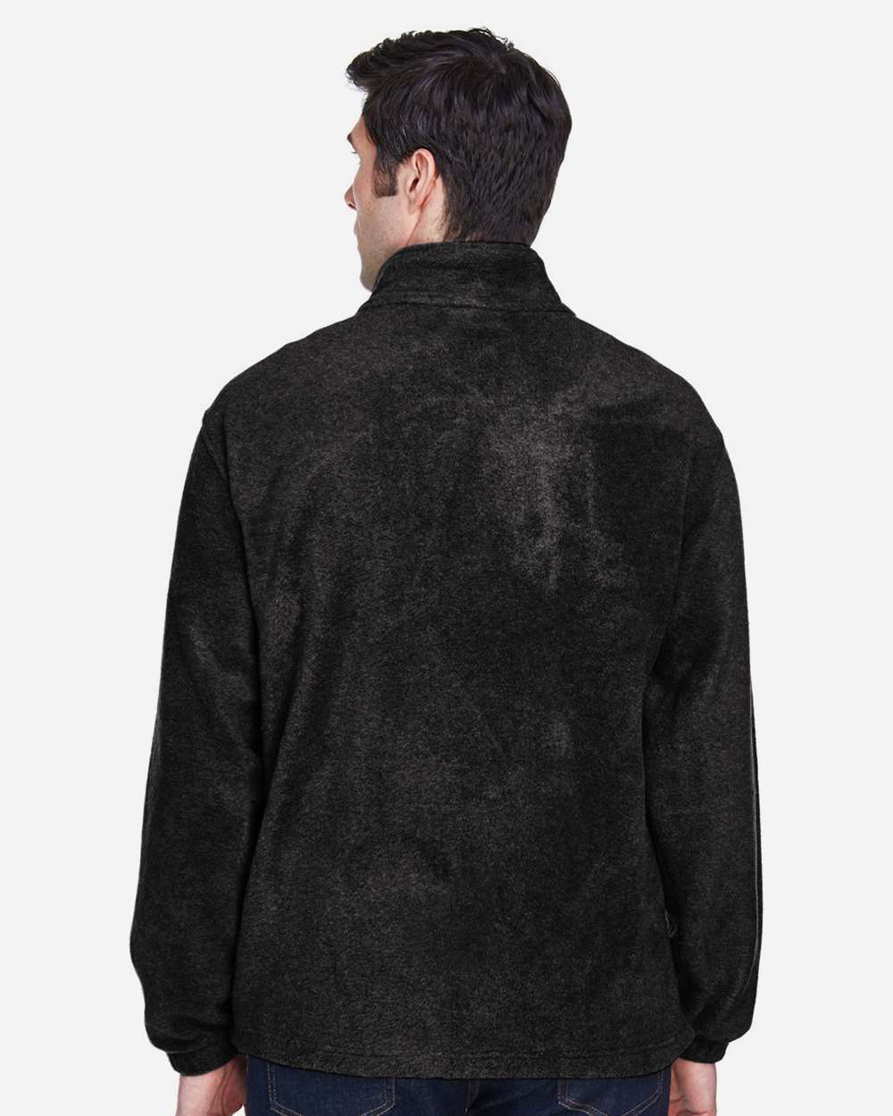 Harriton-M990T-Men's Tall Full-Zip Fleece - Image 5