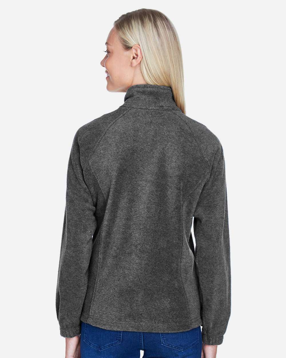 Harriton-M990W-Women's Full-Zip Fleece - Image 11