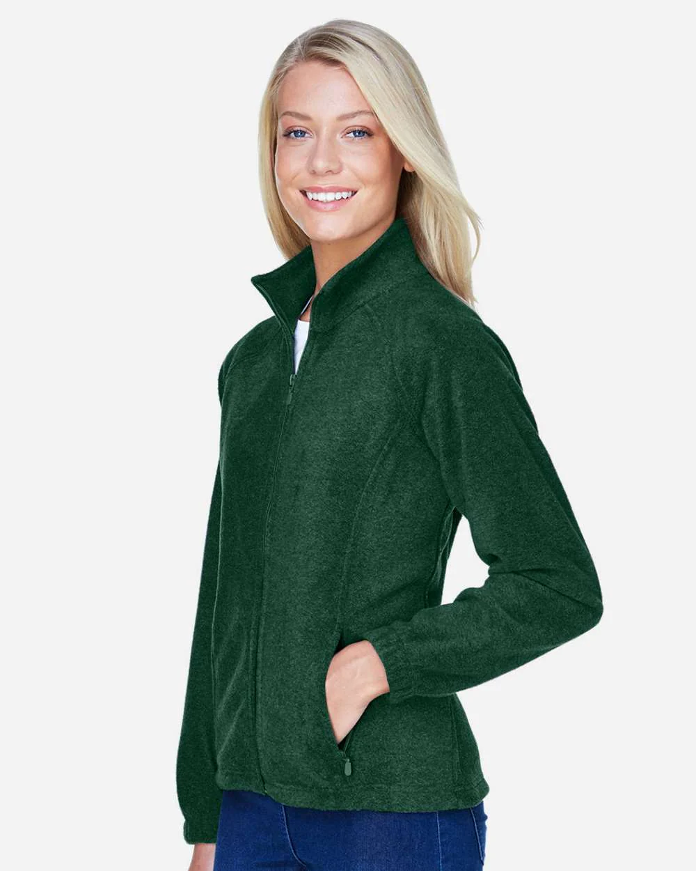 Harriton-M990W-Women's Full-Zip Fleece - Image 25