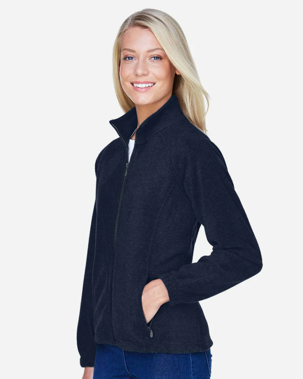 Harriton-M990W-Women's Full-Zip Fleece - Image 30