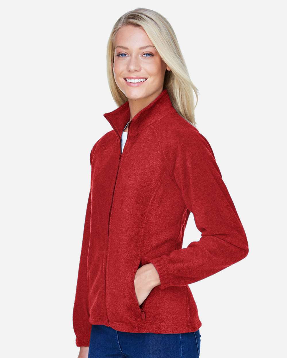 Harriton-M990W-Women's Full-Zip Fleece - Image 35