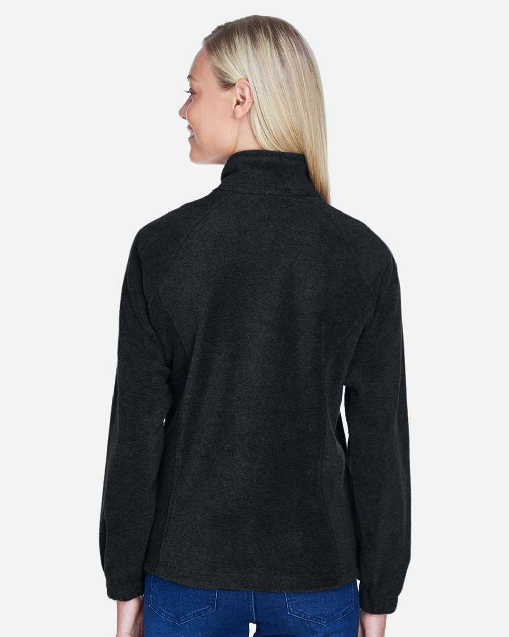 Harriton-M990W-Women's Full-Zip Fleece - Image 5
