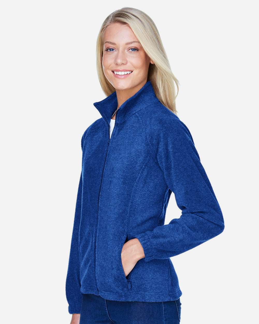 Harriton-M990W-Women's Full-Zip Fleece - Image 50