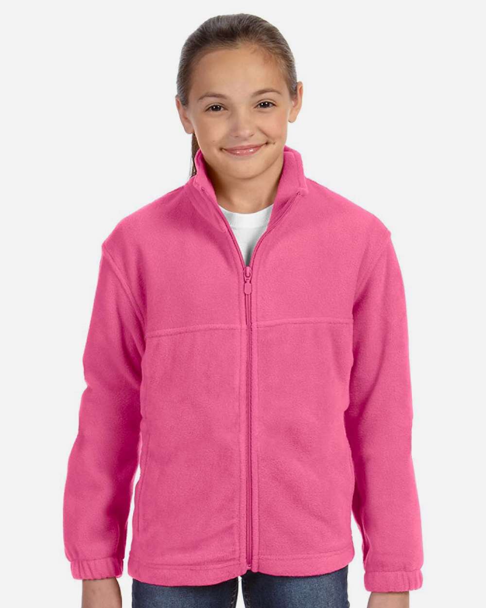 Harriton-M990Y-Youth Full-Zip Fleece - Image 14