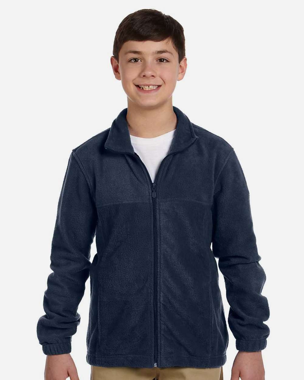 Harriton-M990Y-Youth Full-Zip Fleece - Image 29