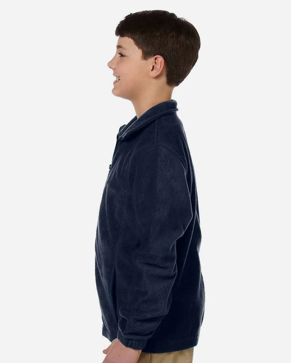 Harriton-M990Y-Youth Full-Zip Fleece - Image 30