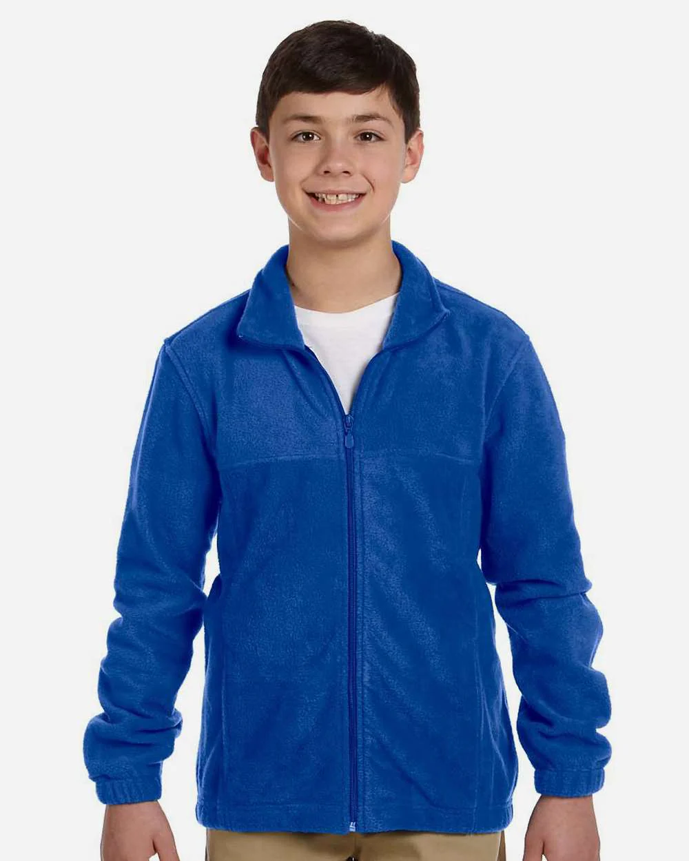 Harriton-M990Y-Youth Full-Zip Fleece - Image 49