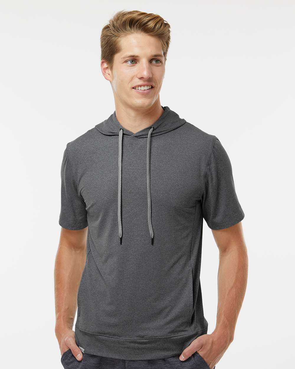 Holloway-222505-Eco Revive™ Ventura Soft Knit Short Sleeve Hoodie - Image 11
