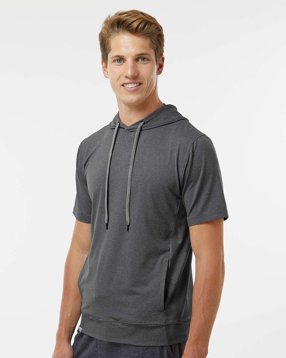 Holloway-222505-Eco Revive™ Ventura Soft Knit Short Sleeve Hoodie - Image 12