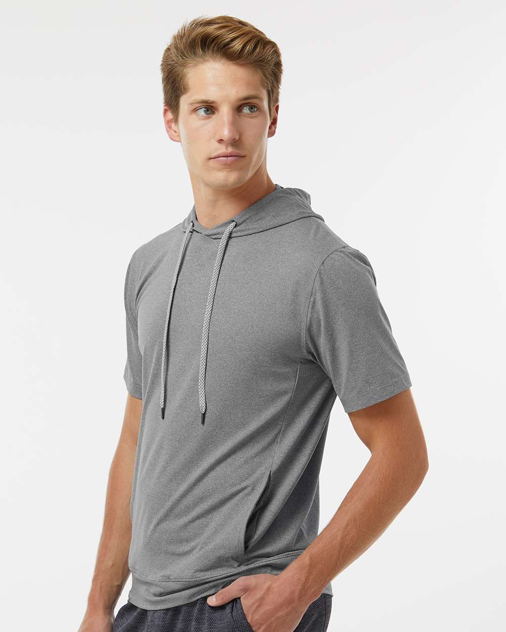 Holloway-222505-Eco Revive™ Ventura Soft Knit Short Sleeve Hoodie - Image 18