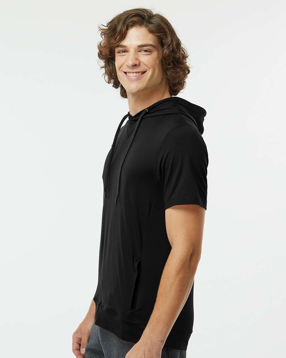 Holloway-222505-Eco Revive™ Ventura Soft Knit Short Sleeve Hoodie - Image 6