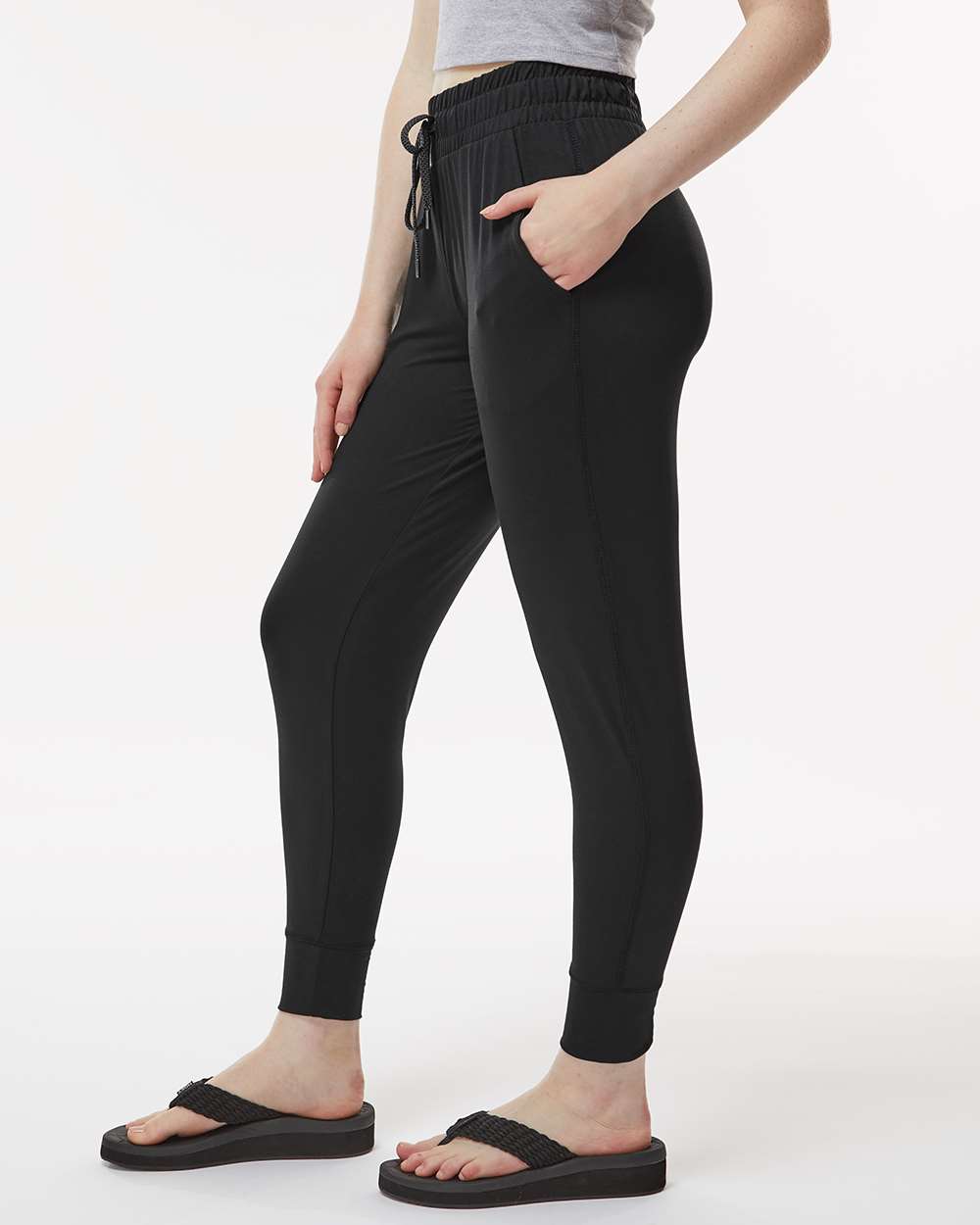 Holloway-222799-Eco Revive™ Women's Ventura Soft Knit Joggers - Image 5
