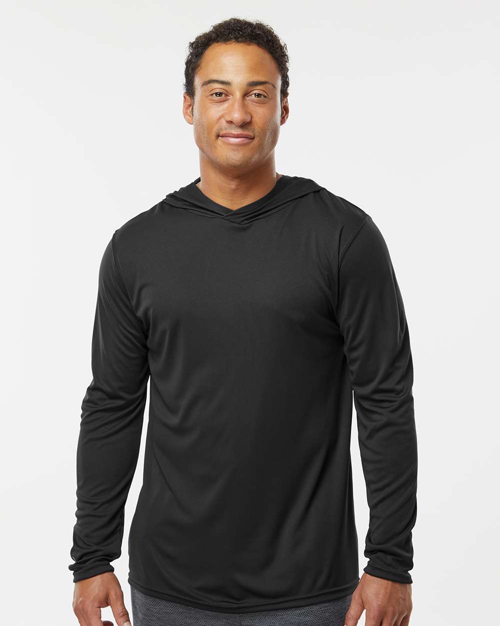 Holloway-222830-Momentum Hooded Long Sleeve T-Shirt - Image 4