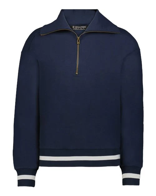 Holloway-223782-Women's Heritage Prep Quarter-Zip Pullover - Image 4