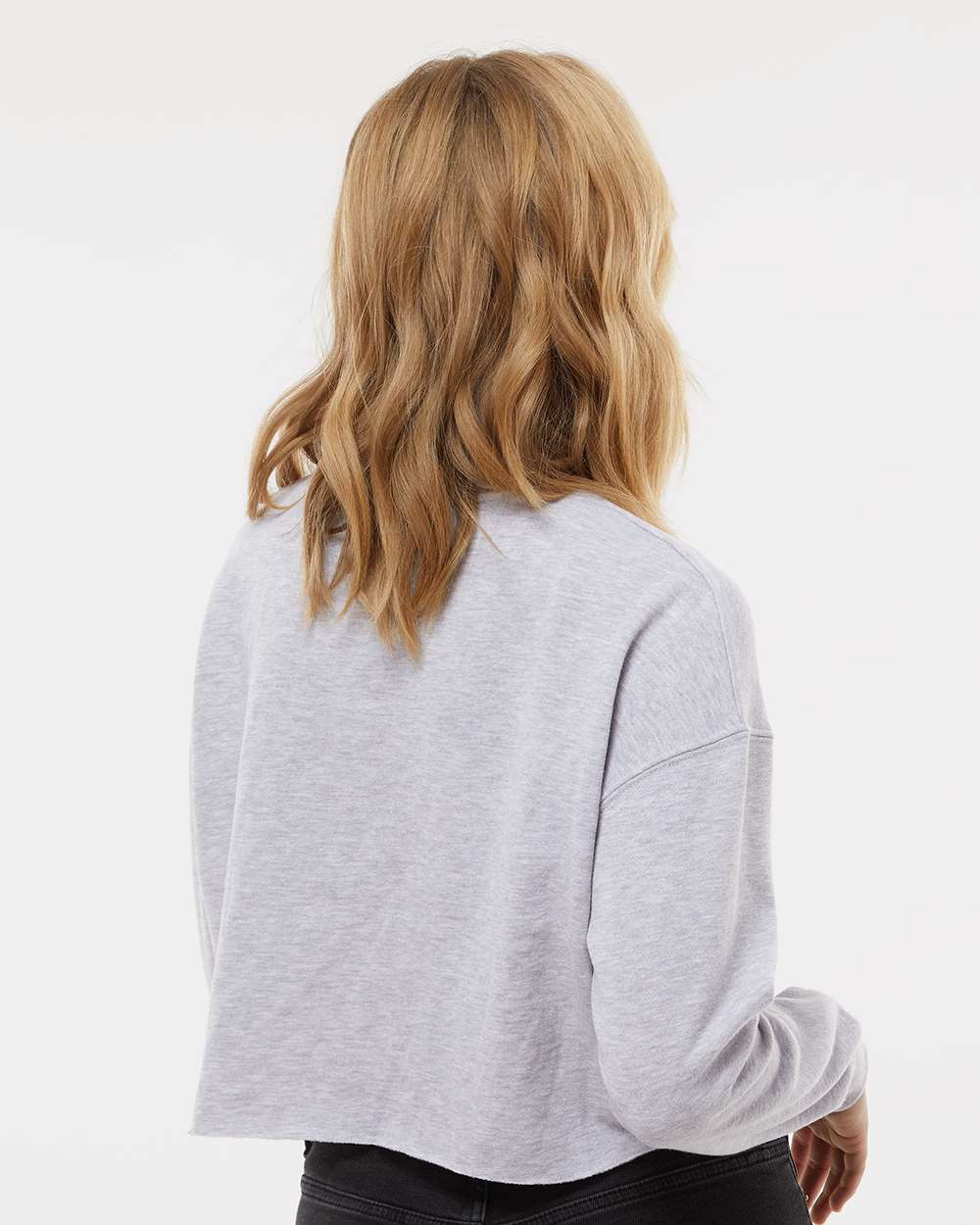 Independent Trading Co.-AFX24CRP-Women's Lightweight Crop Crewneck Sweatshirt - Image 31