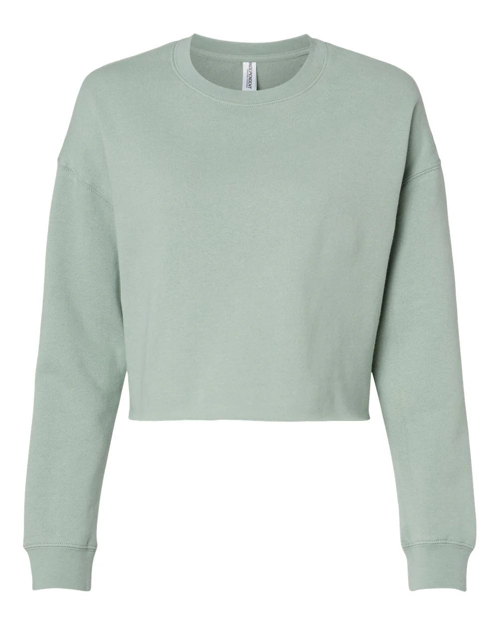 Independent Trading Co.-AFX24CRP-Women's Lightweight Crop Crewneck Sweatshirt - Image 32