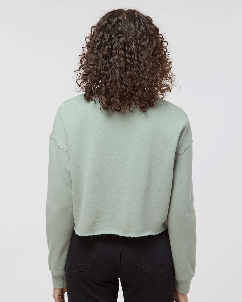 Independent Trading Co.-AFX24CRP-Women's Lightweight Crop Crewneck Sweatshirt - Image 37