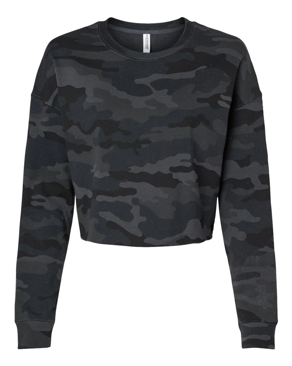 Independent Trading Co.-AFX24CRP-Women's Lightweight Crop Crewneck Sweatshirt - Image 8
