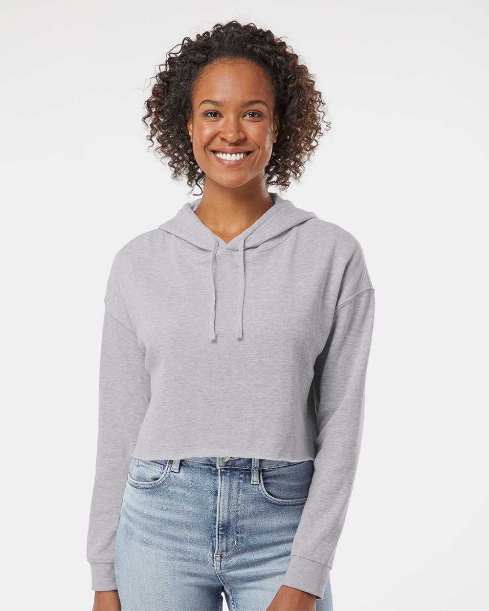 Independent Trading Co.-AFX64CRP-Women’s Lightweight Crop Hooded Sweatshirt - Image 29
