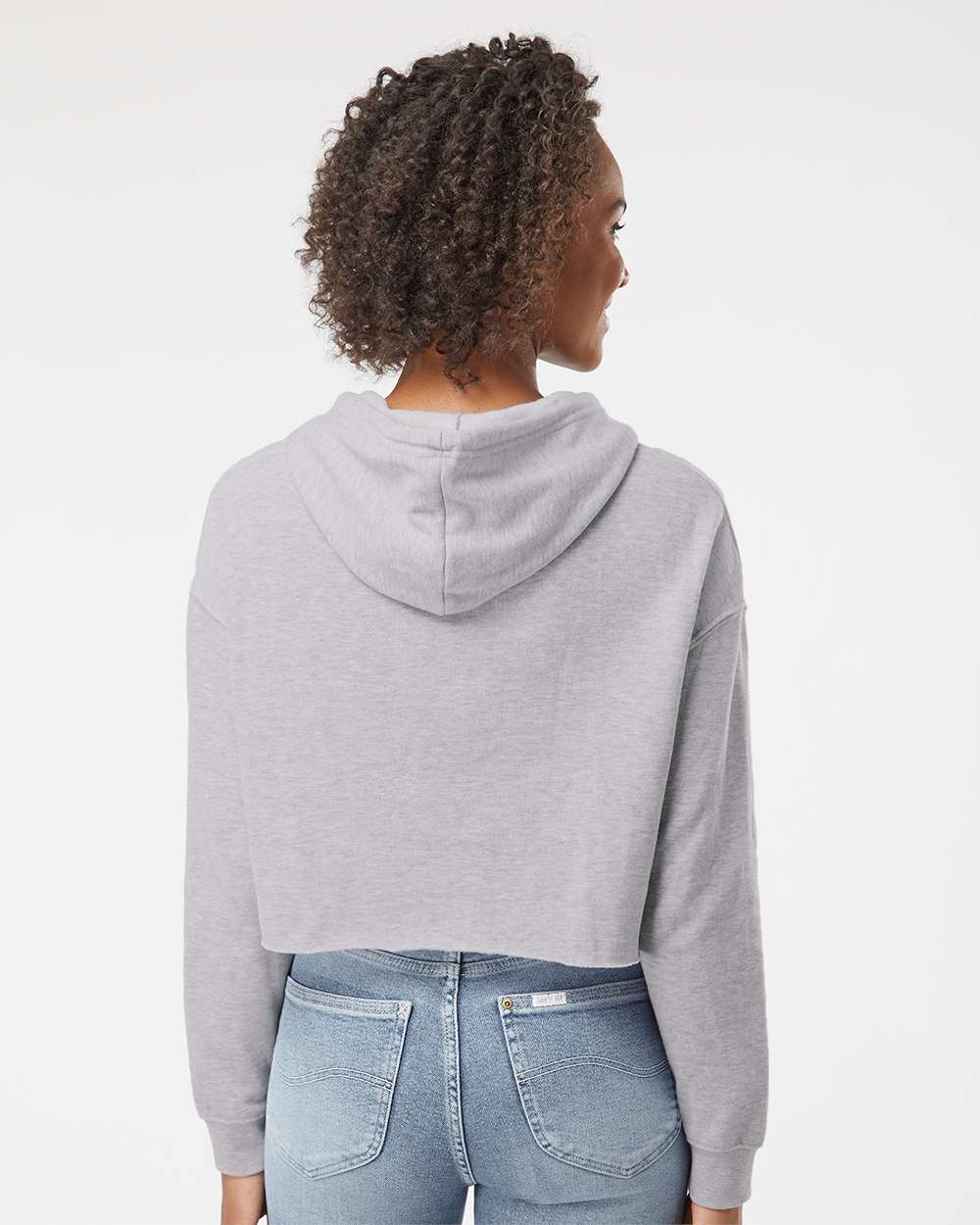 Independent Trading Co.-AFX64CRP-Women’s Lightweight Crop Hooded Sweatshirt - Image 31