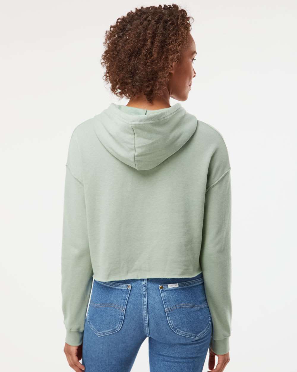 Independent Trading Co.-AFX64CRP-Women’s Lightweight Crop Hooded Sweatshirt - Image 37