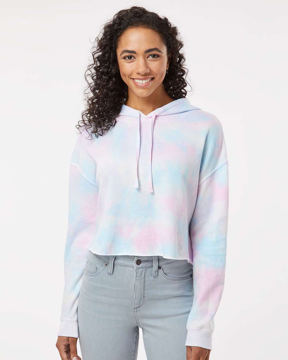 Independent Trading Co.-AFX64CRP-Women’s Lightweight Crop Hooded Sweatshirt - Image 41