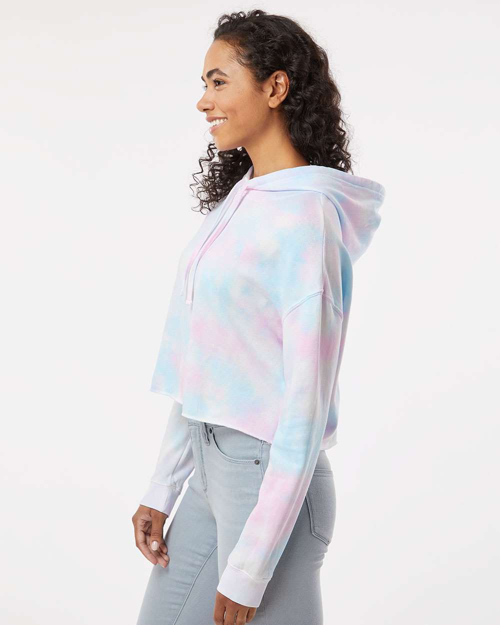 Independent Trading Co.-AFX64CRP-Women’s Lightweight Crop Hooded Sweatshirt - Image 42