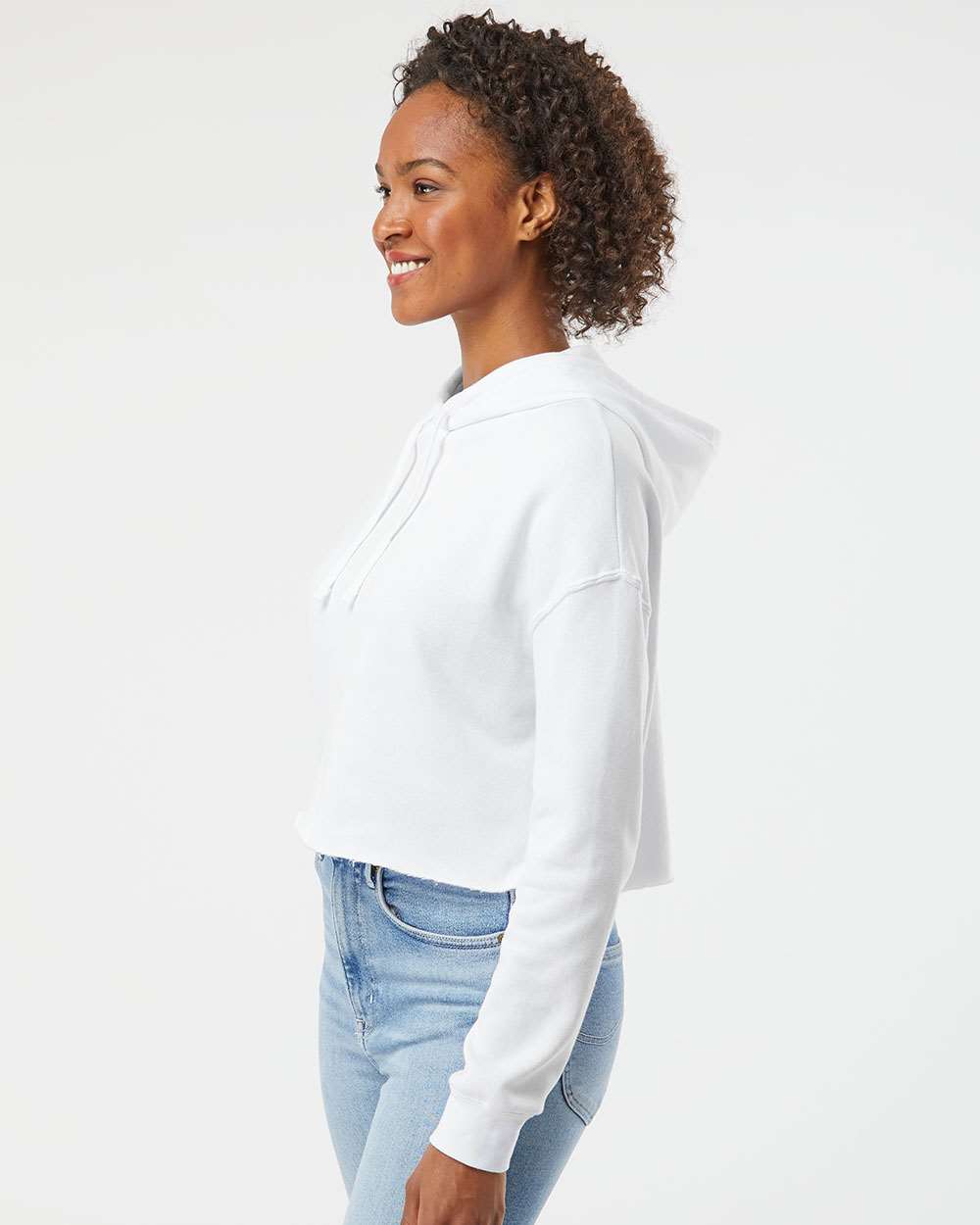Independent Trading Co.-AFX64CRP-Women’s Lightweight Crop Hooded Sweatshirt - Image 48