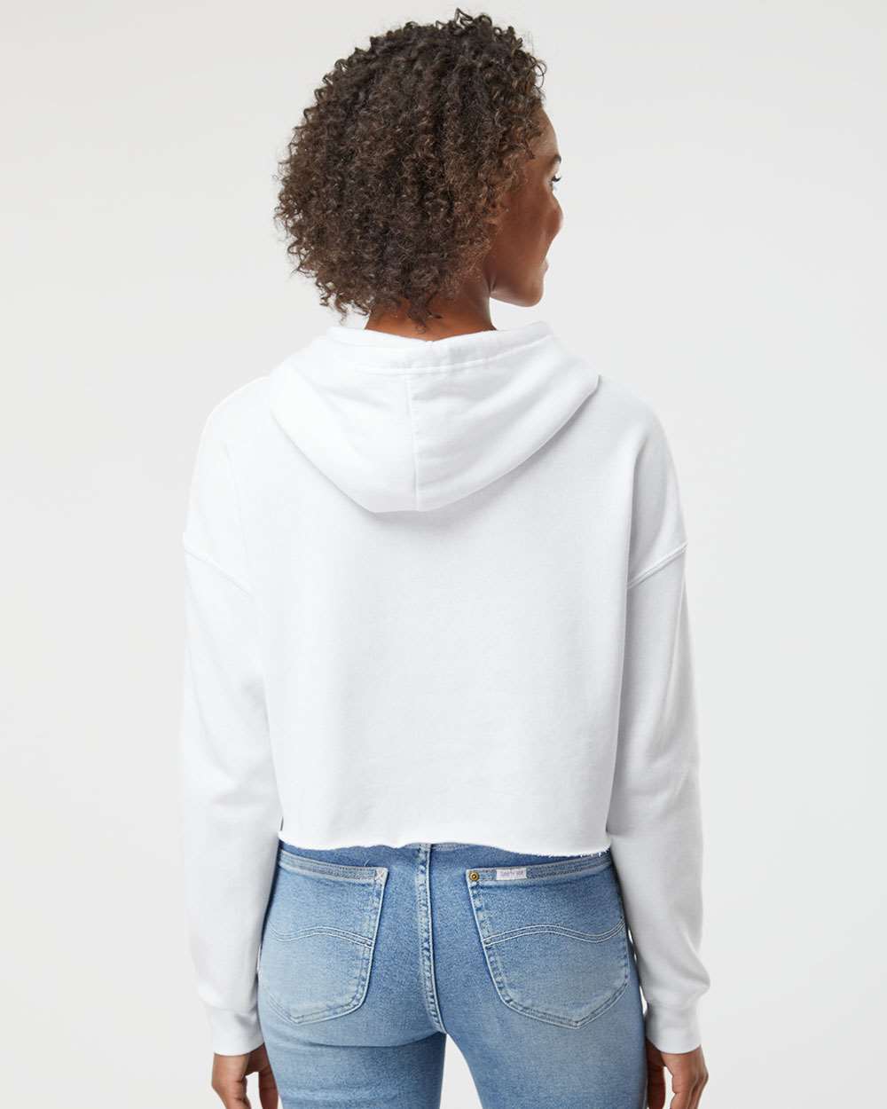 Independent Trading Co.-AFX64CRP-Women’s Lightweight Crop Hooded Sweatshirt - Image 49
