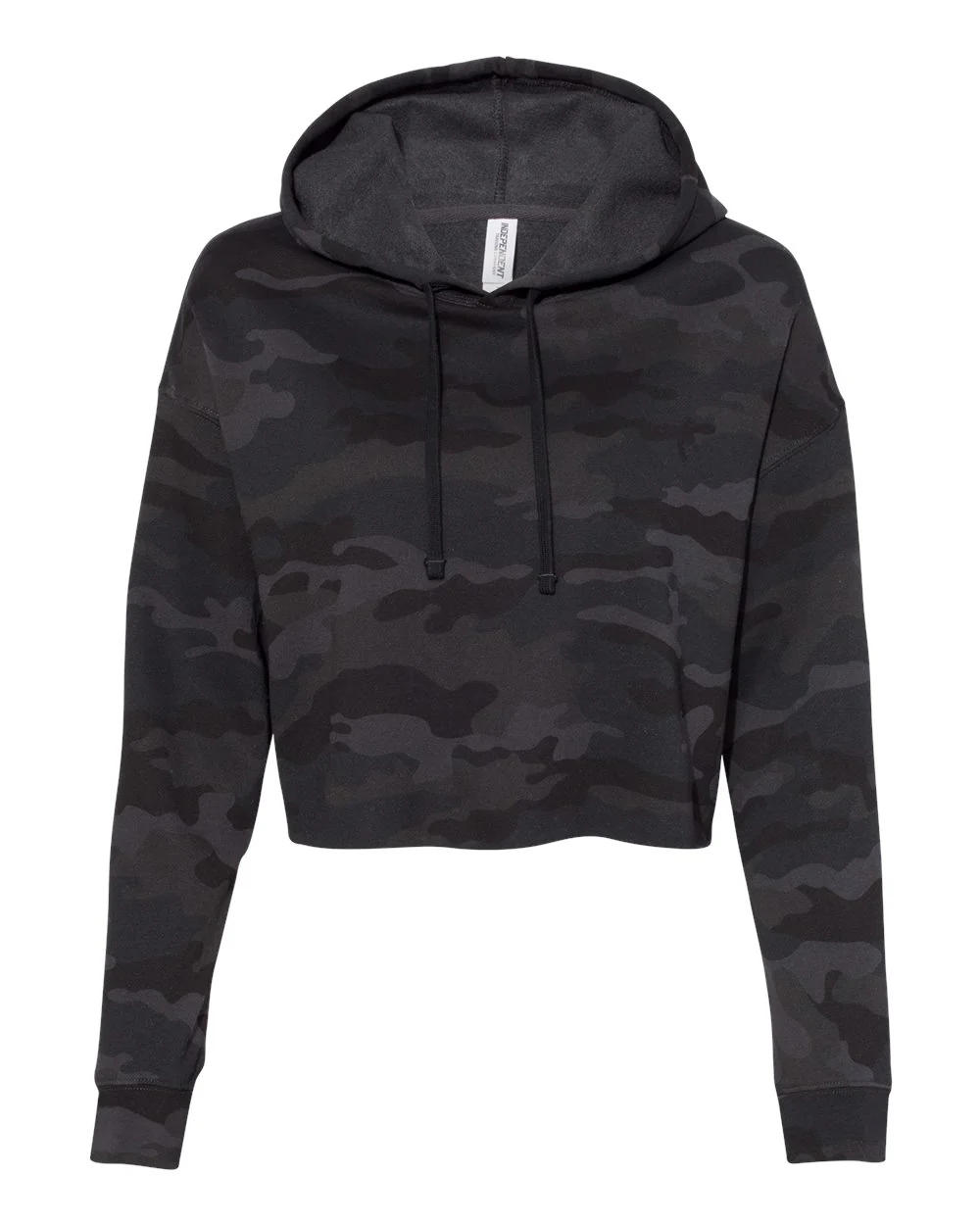 Independent Trading Co.-AFX64CRP-Women’s Lightweight Crop Hooded Sweatshirt - Image 8
