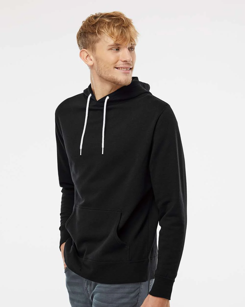 Independent Trading Co.-AFX90UN-Lightweight Hooded Sweatshirt - Image 12