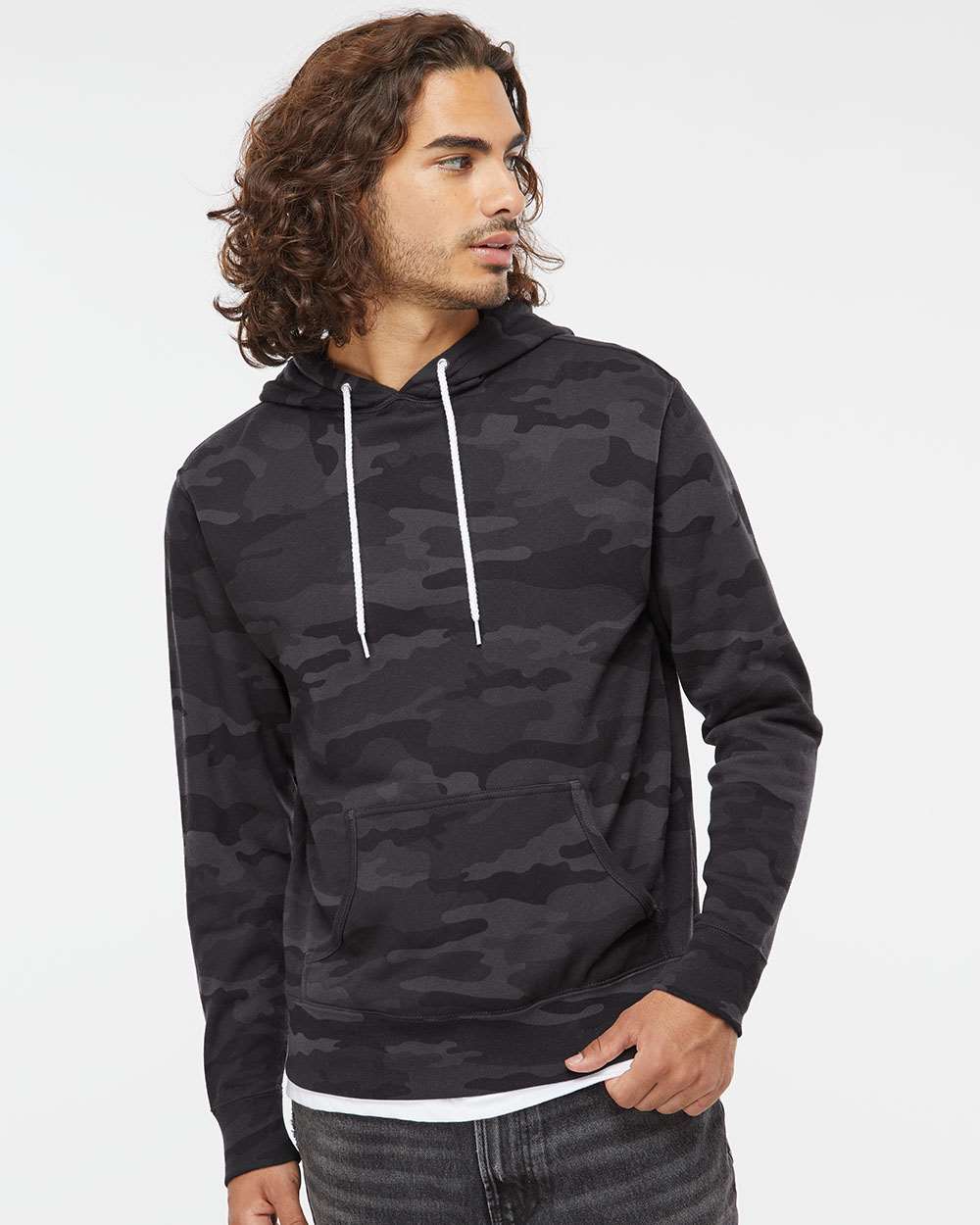 Independent Trading Co.-AFX90UN-Lightweight Hooded Sweatshirt - Image 17