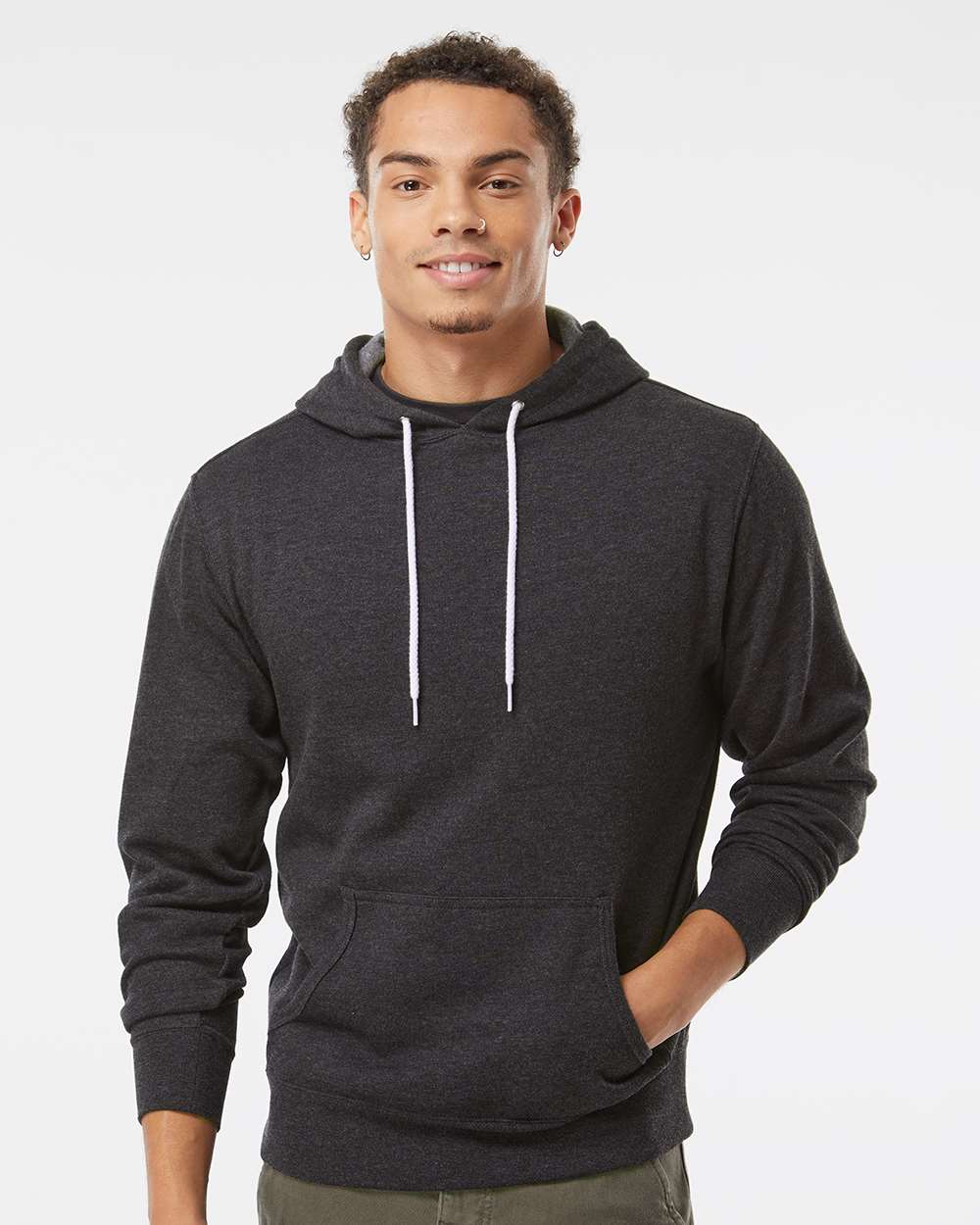 Independent Trading Co.-AFX90UN-Lightweight Hooded Sweatshirt - Image 23