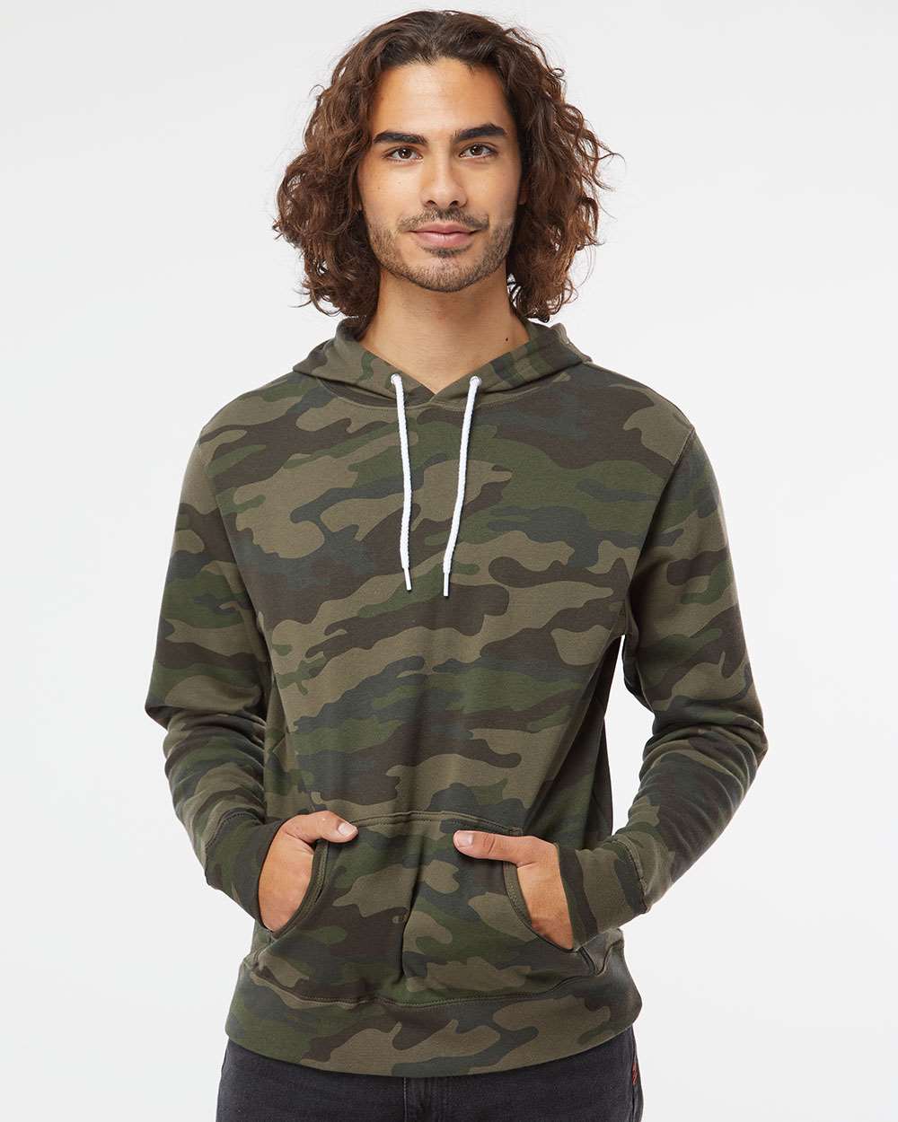 Independent Trading Co.-AFX90UN-Lightweight Hooded Sweatshirt - Image 41