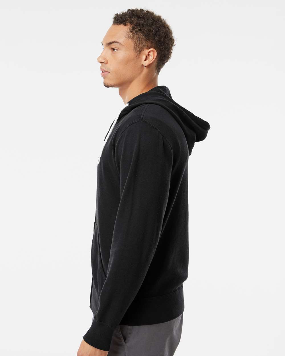 Independent Trading Co.-AFX90UNZ-Lightweight Full-Zip Hooded Sweatshirt - Image 12