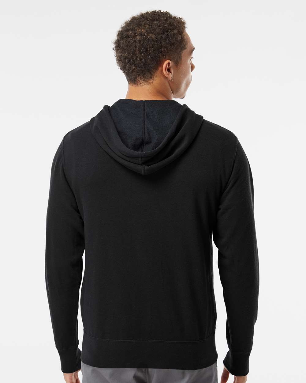 Independent Trading Co.-AFX90UNZ-Lightweight Full-Zip Hooded Sweatshirt - Image 13