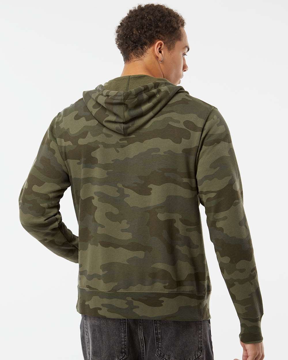 Independent Trading Co.-AFX90UNZ-Lightweight Full-Zip Hooded Sweatshirt - Image 55