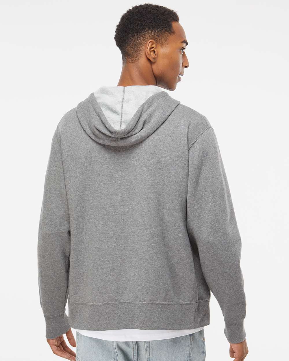 Independent Trading Co.-AFX90UNZ-Lightweight Full-Zip Hooded Sweatshirt - Image 61